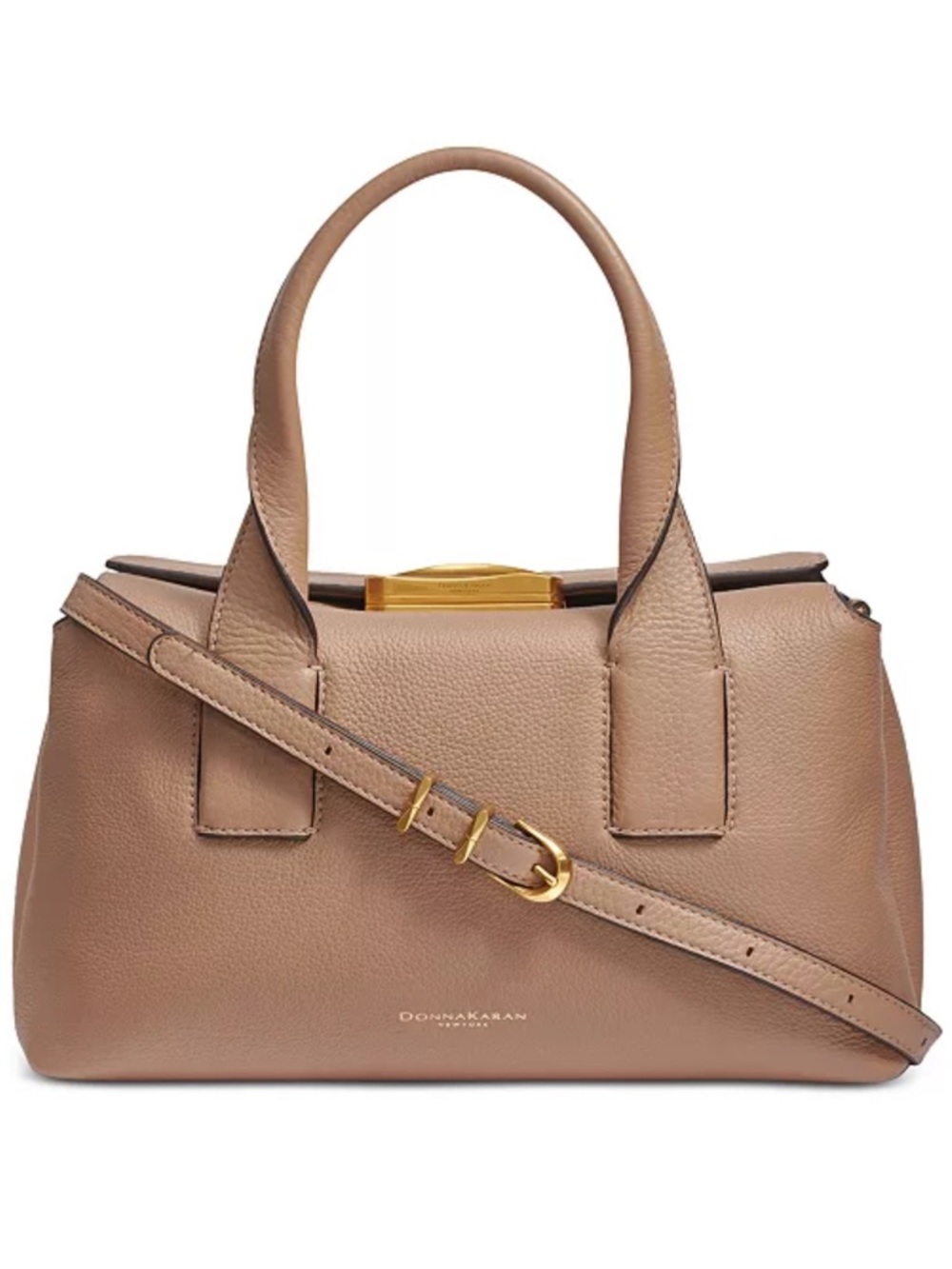 DonnaKaran New York Amagansett Soft-Rolled Leather Satchel